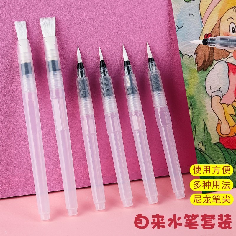 Watercolor Paint Set Solid Pigment - Leitungswasser-Stift-Set, solider Aquarell-Pigment-Stift, Anfänger, nachfüllbar, weicher