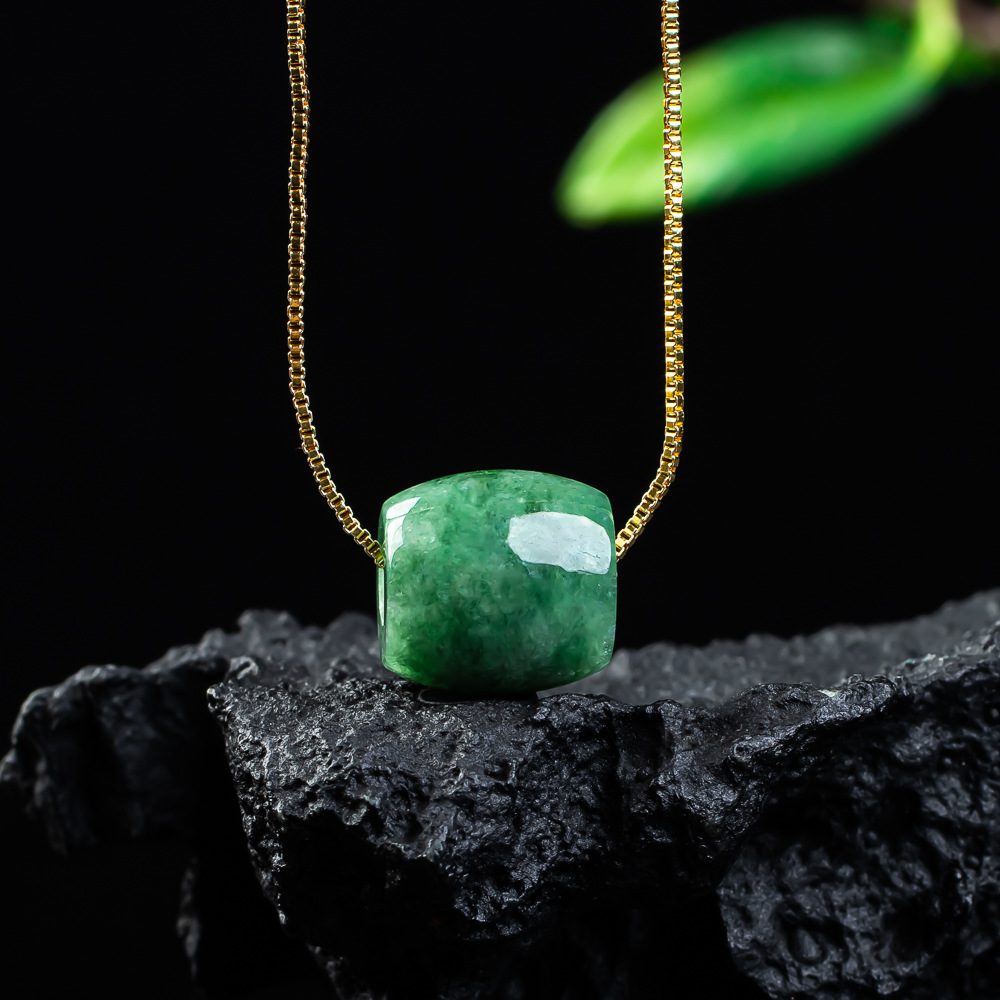 Beading - Natürliche echte Jade Perlen Anhänger Myanmar