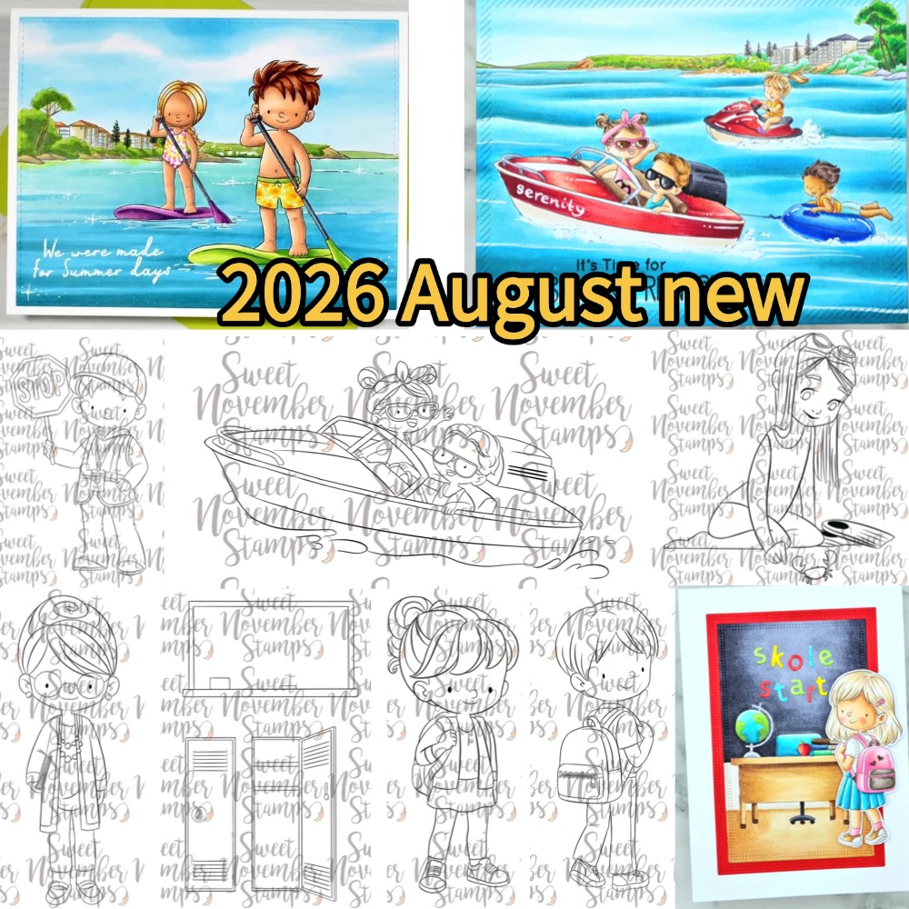Clear Silicone Stamps For Card Making - 2026 Mai neue Meerjungfrauen-Medaillenrahmen-Stempel aus klarem