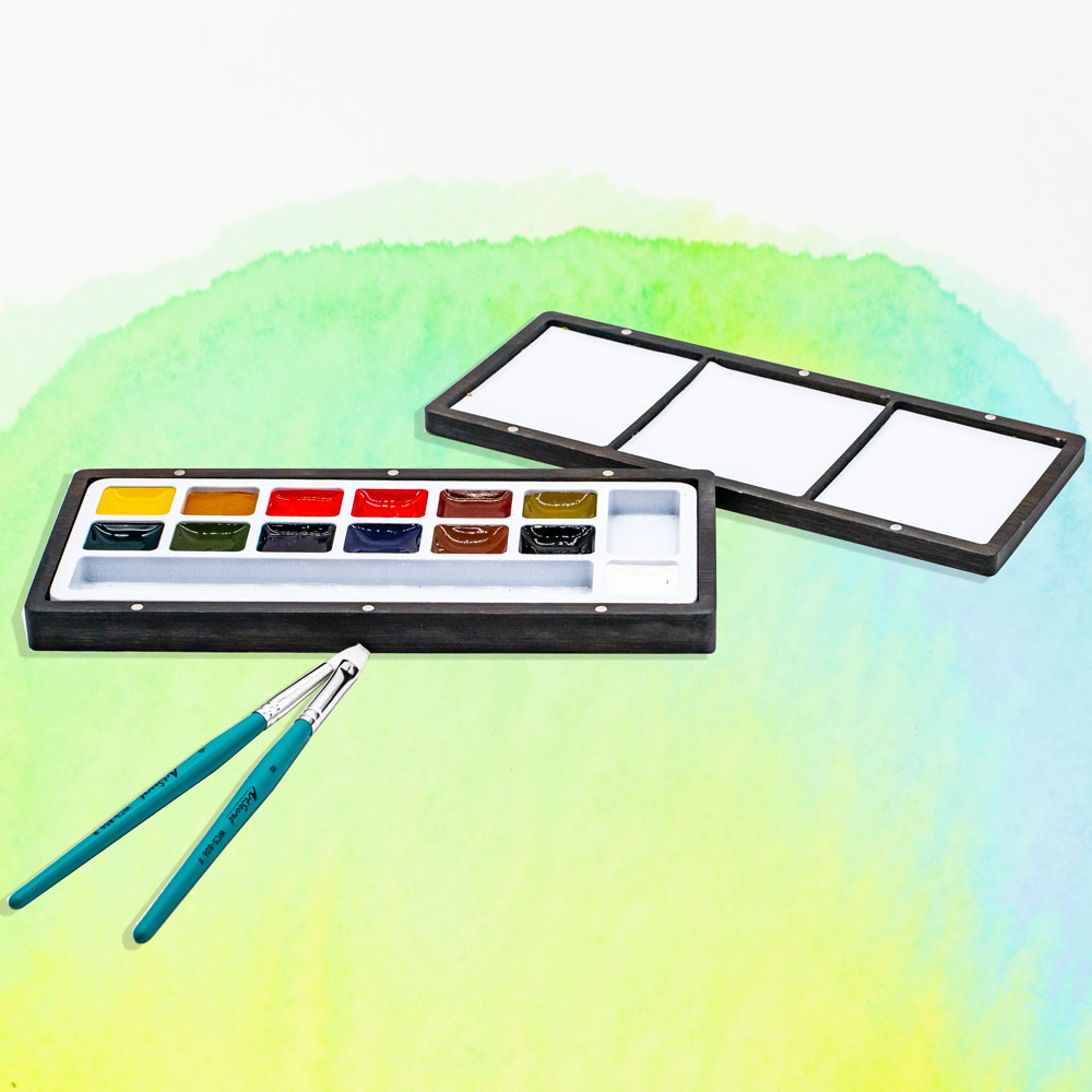 ArtSecret 13-Set mit festem Aq – Watercolor Paint Set Solid Pigment Bewertung und Preis