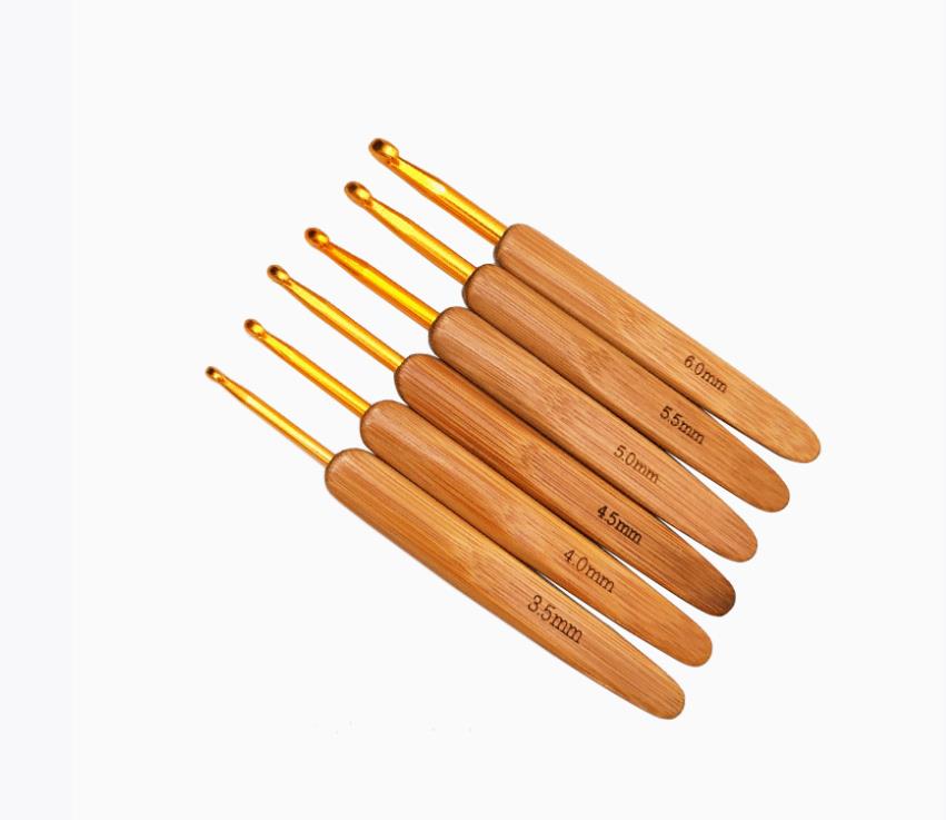 Häkelnadeln mit Bambus-Holzgri – Wooden Crochet Hooks Ergonomic Handle Bewertung und Preis