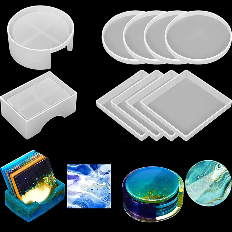 5 Teile/satz DlY Epoxidharz Ta – Silicone Epoxy Resin Molds Set Bewertung und Preis
