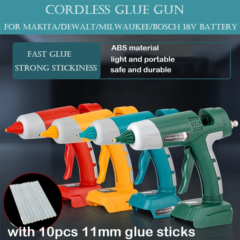 100W Kabellose Heißklebepistol – Hot Melt Glue Gun Cordless Bewertung und Preis