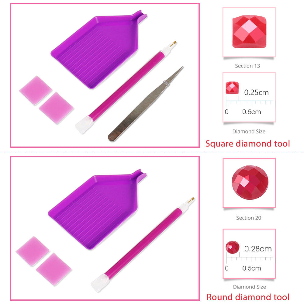 Katzen-Diamant-Mosaik Tier-Acr – Painting Supplies Bewertung und Preis