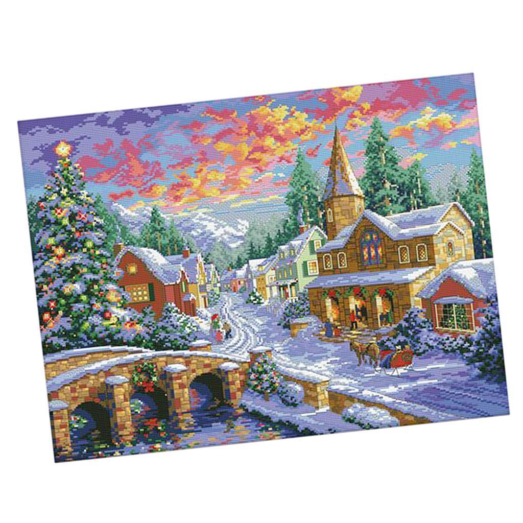 DIY Nadelarbeit-Set mit Vorged – Cross Stitch Stamped Kits Beginners Bewertung und Preis