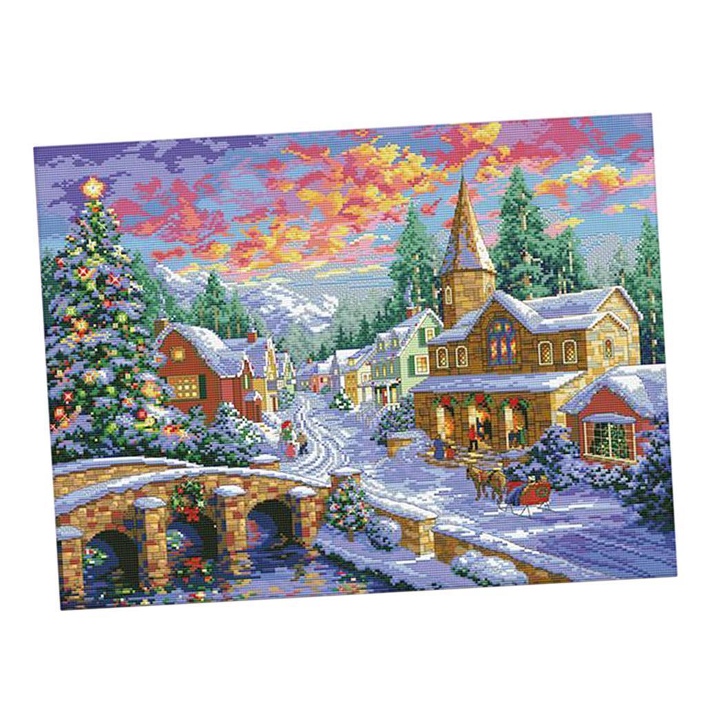 DIY Nadelarbeit-Set mit Vorged – Cross Stitch Stamped Kits Beginners Bewertung und Preis