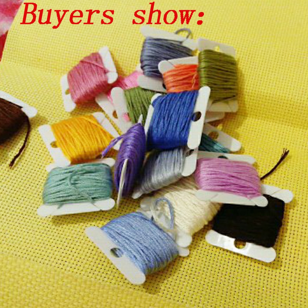 30 stücke Kunststoff Zahnseide – Cotton Embroidery Thread Skeins Bewertung und Preis