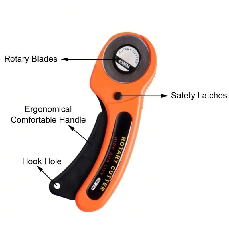 45MM Roller Rad Messer Tuch Sc – Rotary Cutter For Fabric 45Mm Bewertung und Preis