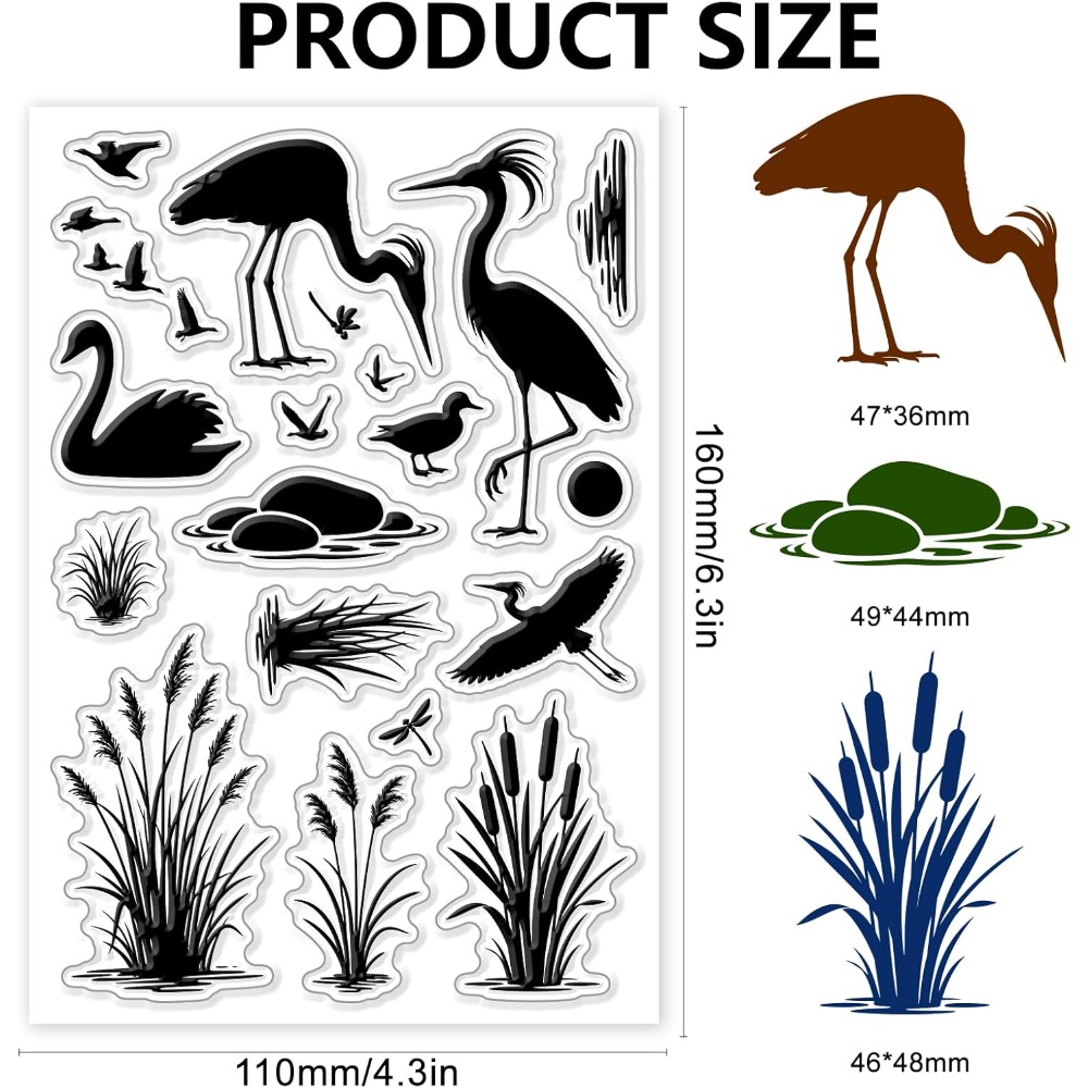 Klare Stempel mit Muster von N – Clear Silicone Stamps For Card Making Bewertung und Preis