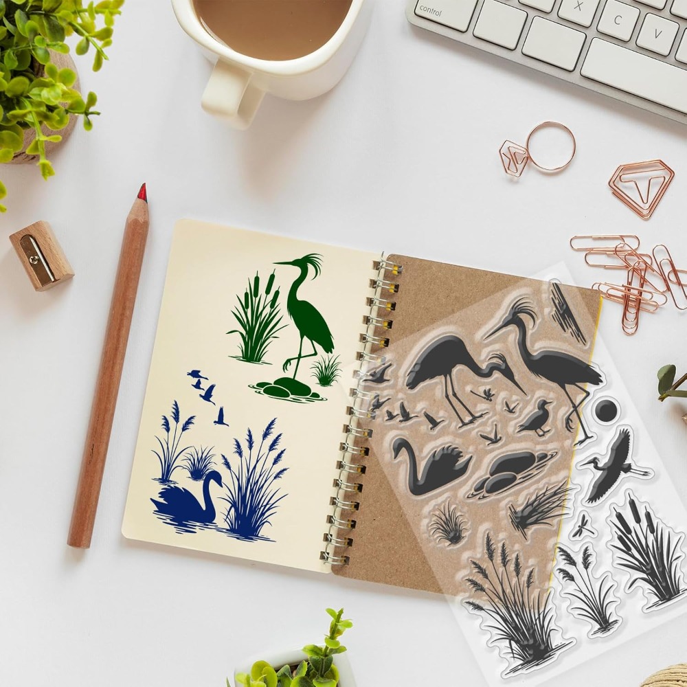 Klare Stempel mit Muster von N – Clear Silicone Stamps For Card Making Bewertung und Preis