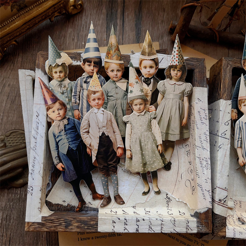 15 Stück Vintage Clown Party K – Vintage Junk Journal Scrapbooking Paper Bewertung und Preis