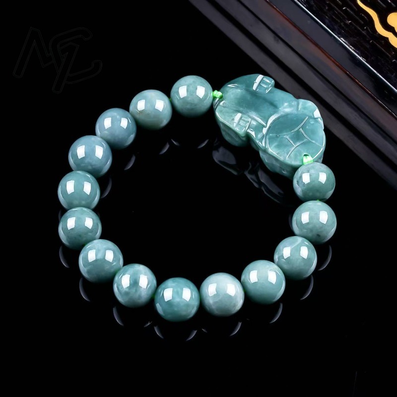 Natürliches Echtes Smaragd-Bla – Beading Bewertung und Preis