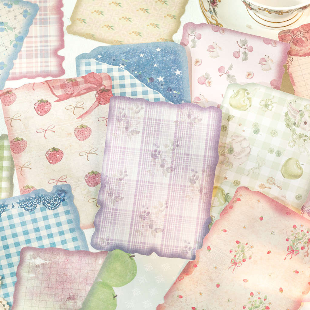 30 Blatt Vintage Scrapbook-Pap – Vintage Junk Journal Scrapbooking Paper Bewertung und Preis