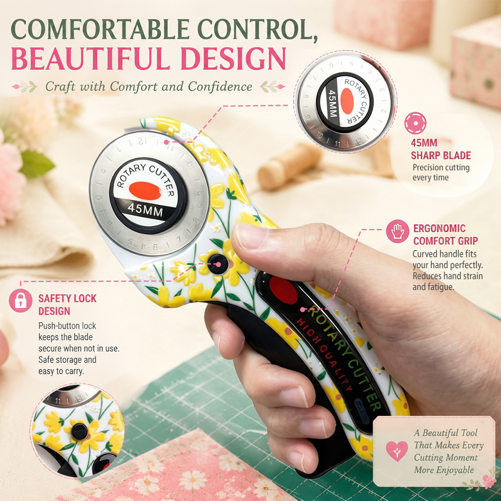 Rotationsmesser 45mm für Karto – Rotary Cutter For Fabric 45Mm Bewertung und Preis