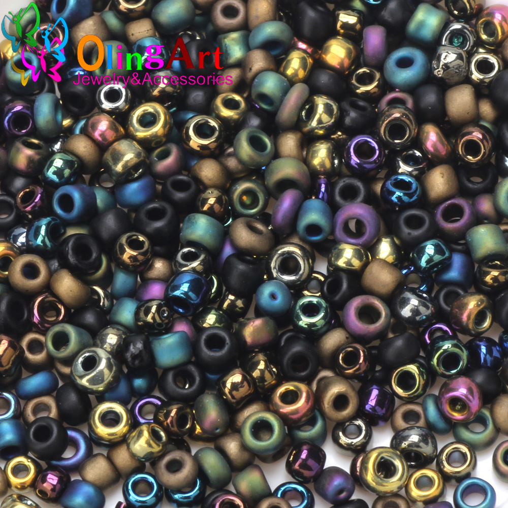 2mm 3mm 4mm Überzug Matte Farb – Glass Seed Beads 2Mm Jewelry Making Bewertung und Preis