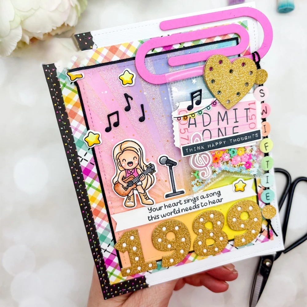 Konzert-Band-Motiv (Junge & Mä – Clear Silicone Stamps For Card Making Bewertung und Preis