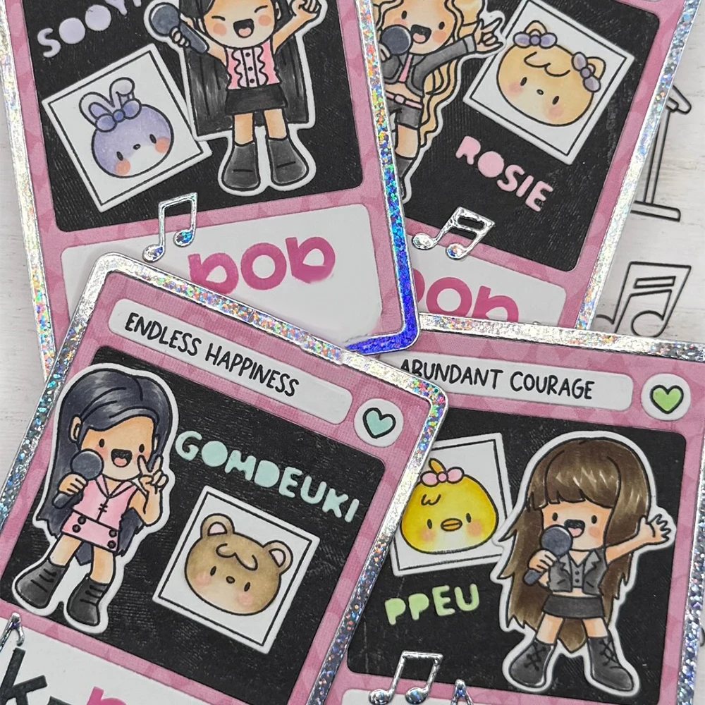 Konzert-Band-Motiv (Junge & Mä – Clear Silicone Stamps For Card Making Bewertung und Preis