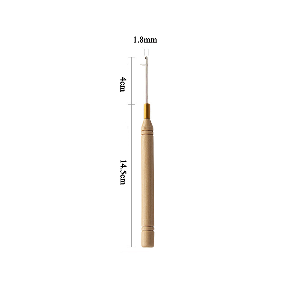 Ergonomischer Haarverlängerung – Wooden Crochet Hooks Ergonomic Handle Bewertung und Preis