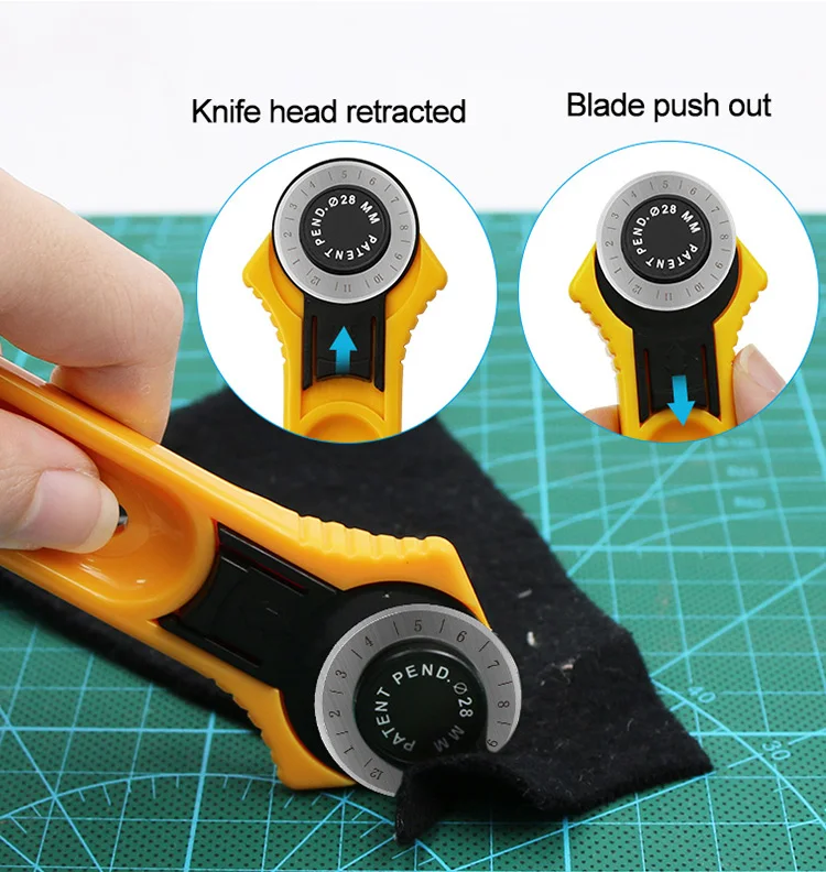 28/45mm Rollschneider Klingen  – Rotary Cutter For Fabric 45Mm Bewertung und Preis