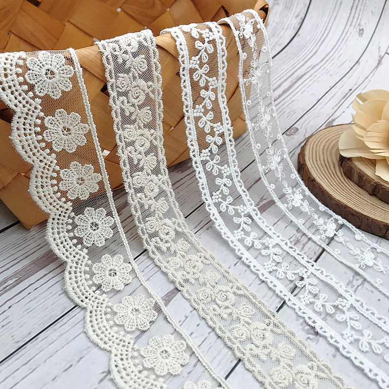 3 Yards/Lot Stickerei Weiß Bei – Cotton Embroidery Thread Skeins Bewertung und Preis