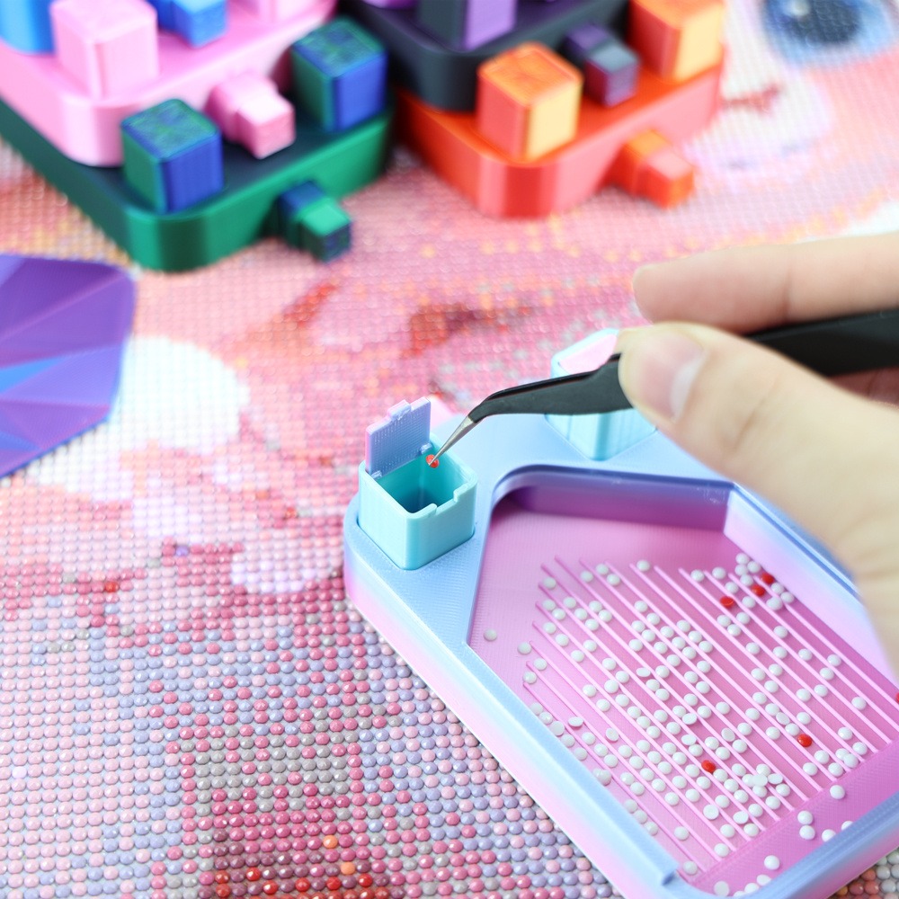 Mehrfarbiges Diamant-Malerei-T – Painting Supplies Bewertung und Preis