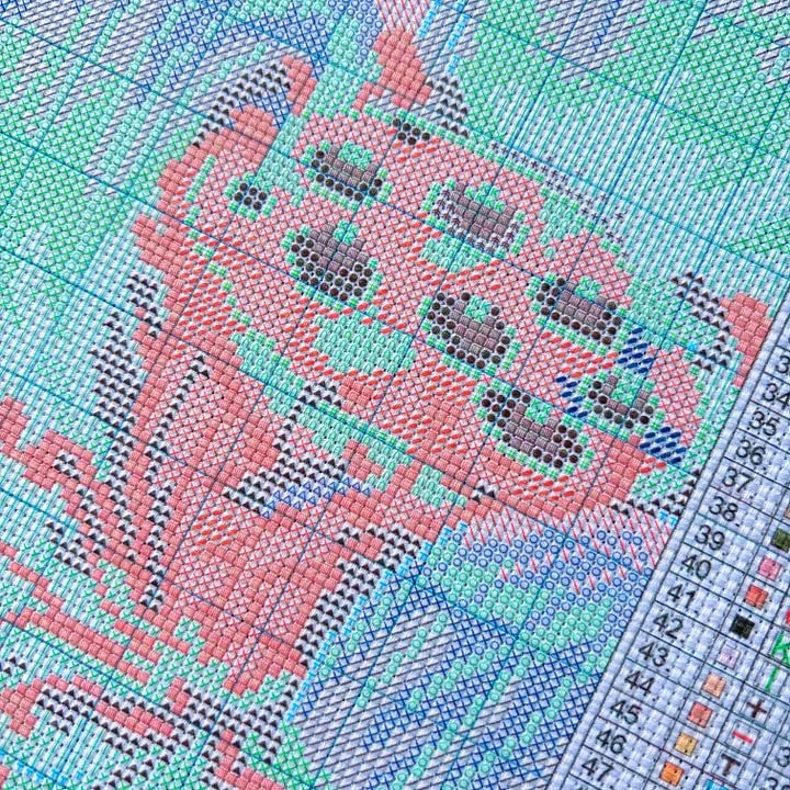 [[CC5130-66 Route Christmas Re – Cross Stitch Stamped Kits Beginners Bewertung und Preis