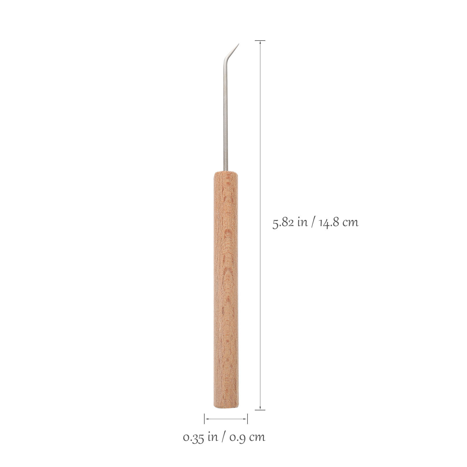 1 Stück ergonomischer Häkelnad – Wooden Crochet Hooks Ergonomic Handle Bewertung und Preis