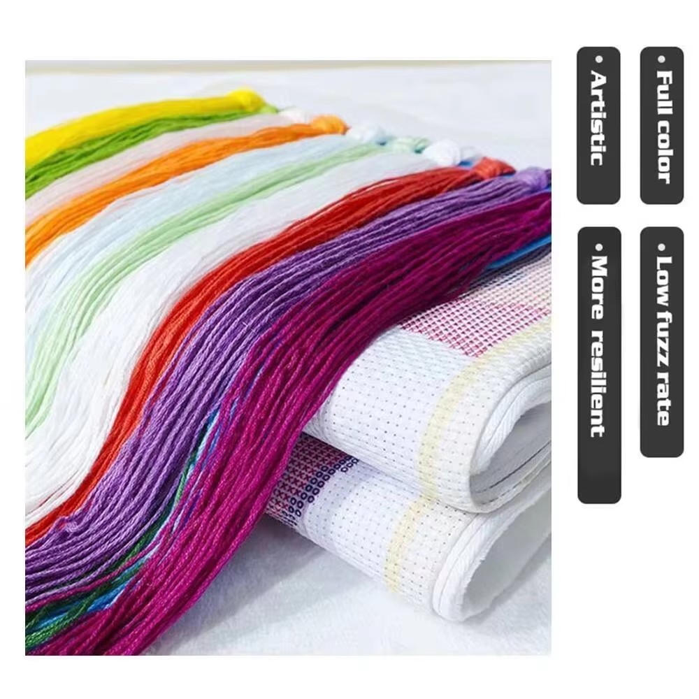 Foto-Stickerei-Sets nach Maß 1 – Cotton Embroidery Thread Skeins Bewertung und Preis