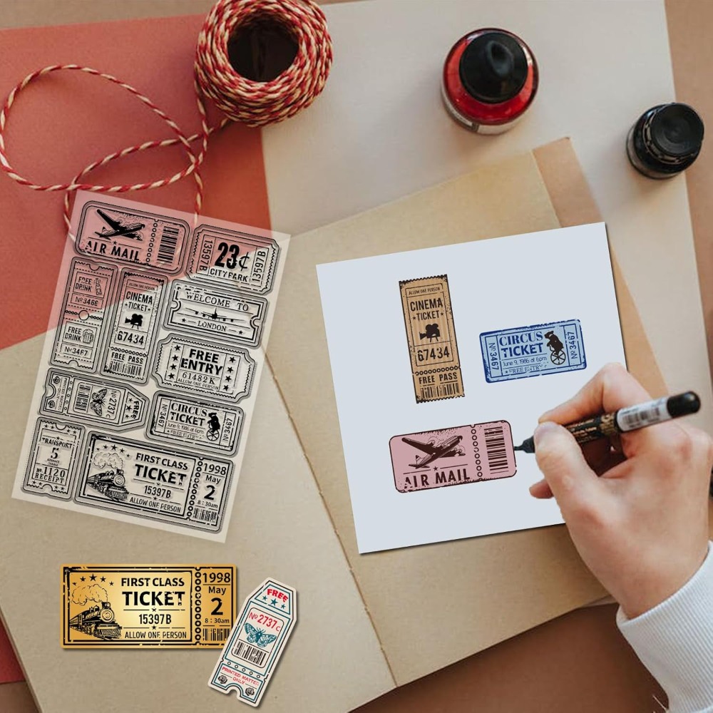 Transparenter Stempel im Vinta – Clear Silicone Stamps For Card Making Bewertung und Preis