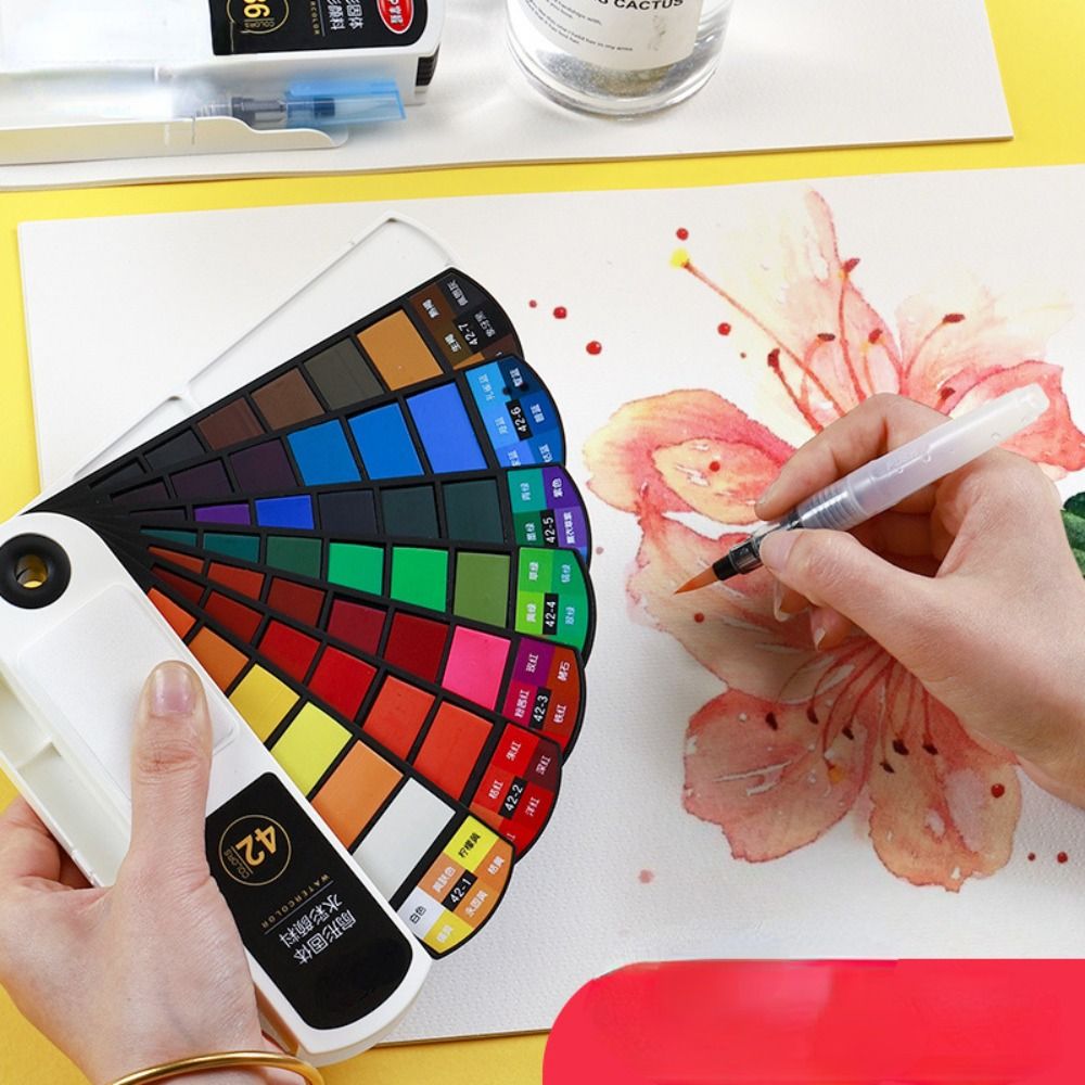Faltbares Aquarellfarben-Set m – Watercolor Paint Set Solid Pigment Bewertung und Preis