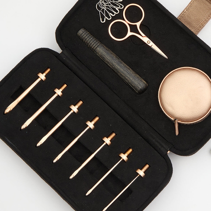 1 Set einseitige Häkelnadel-Se – Wooden Crochet Hooks Ergonomic Handle Bewertung und Preis